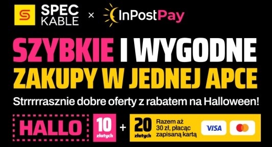 30 zł rabatu za płatność kartą płatniczą w InPost Pay!