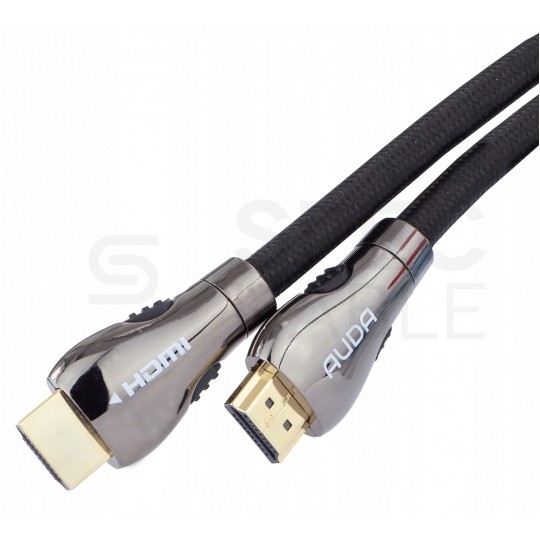 AUDA Prestige Kabel HDMI 2.0 4K Premium High Speed Ultra HD 4K@60 1m folia