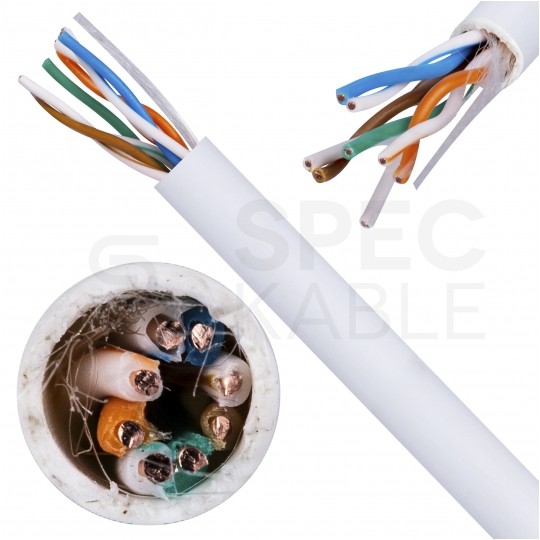 Kabel UTP kat.5e U/UTP 4x2x0,5 domNET