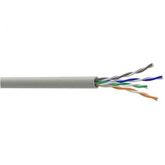 Kabel UTP kat.5e U/UTP 4x2x0,5 szary Molex