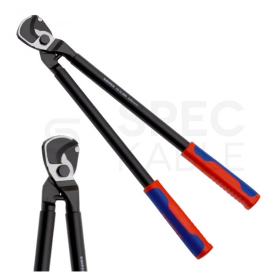 Nożyce do kabli przewodów Al Cu 500mm fi:27mm KNIPEX 95 12 500