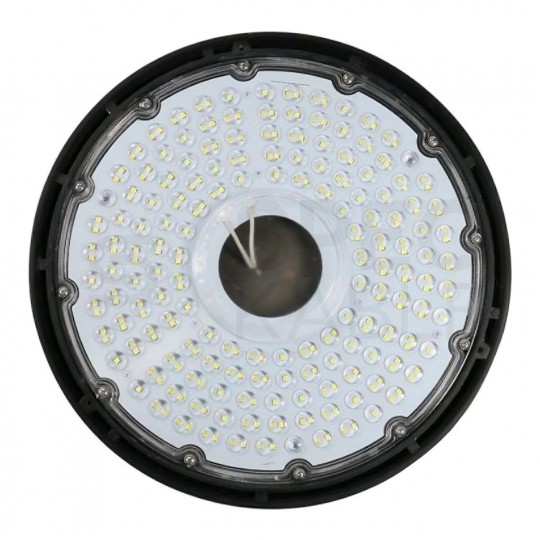 Oprawa przemysłowa LED SMD 100W 16000lm 4000K IP65 czarna barwa NW biała neutralna HighBay V-TAC SAMSUNG VT-9-116S-1-N 5 LAT GWARANCJI