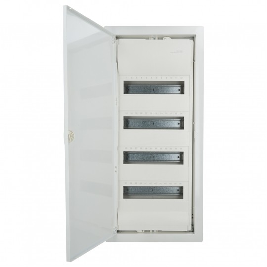 OUTLET Rozdzielnica podtynkowa VOLTA 4x12 modułów IP30 755,5x348x89mm drzwi pełne HAGER