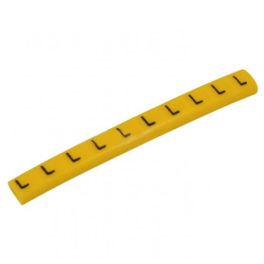 Oznacznik przewodów OZ-0 - OZ-0/"L" żółty 100szt.