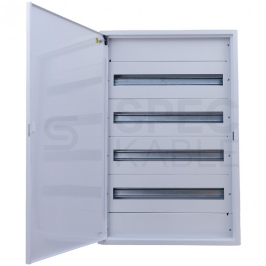 Rozdzielnica natynkowa metalowa 4x24 modułów IP30 (400V AC) 836x544x130mm drzwi pełne KOLE SYSTEMS