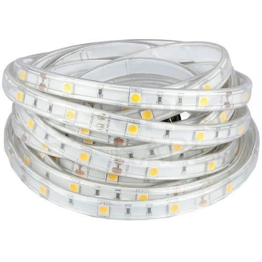 Taśma 150x LED 5050 4.8W/mb 6000K IP65 12V op=5m barwa CW biała zimna V-TAC VT-5050