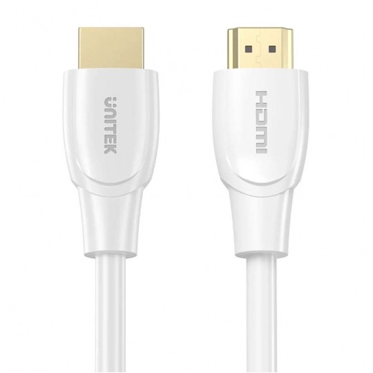 UNITEK Kabel HDMI 2.0 4K Ultra High Speed 4K@60 biały 0,3m