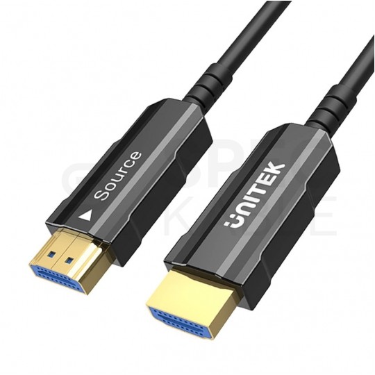 UNITEK Kabel optyczny HDMI 2.0 4K Premium High Speed Ultra HD 4K@60 25m