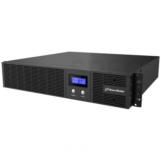 Zasilacz awaryjny UPS RACK 19" 2U 1800W / 3000VA 4x7.2 Ah VI 3000 RLE PowerWalker