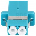 Adapter światłowodowy FO MM duplex LC/UPC-LC/UPC aqua OM3 LANBERG