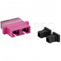 Adapter światłowodowy FO MM magenta SC/UPC-SC/UPC purple OM4 LANBERG