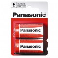 Bateria cynkowo-węglowa R20 D 1,5V Panasonic BLISTER 2szt.