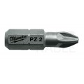 Bity do wkrętarki PZ2 25mm 1/4" HEX MILWAUKEE 25szt