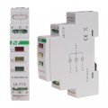 F&F Lampka modułowa sygnalizacyjna (kontrolna) LED 3x Zielona 3-fazowa 230/400V AC/DC