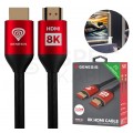 GENESIS Kabel HDMI 2.1 8K HDR ALLM VRR QTF dedykowany dla XBOX SERIES X/S 3m