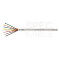 Kabel alarmowy YTDY 8x0,5mm biały 100V domofonowy drut Bitner