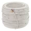 Kabel alarmowy YTDY 8x0,5mm biały 100V domofonowy drut Eco Bitner