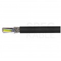 Kabel do falowników ziemny SERVO-EMV-UV 2XSLCYK-J 4x1,5mm2 czarny 0,6/1kV ekranowany zewnętrzny EMC linka Helukabel