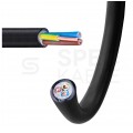 Kabel energetyczny TECHNOPOWER N2XH-J 3x1,5mm2 czarny 0,6/1kV zewnętrzny bezhalogenowy B2ca drut Technokabel