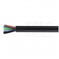 Kabel energetyczny TECHNOPOWER N2XH-J 5x1,5mm2 czarny 0,6/1kV zewnętrzny bezhalogenowy B2ca drut Technokabel