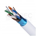 Kabel FTP kat.5e F/UTP 4x2x0,5 domNET