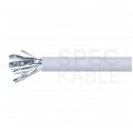 Kabel FTP kat.6A U/FTP 4x2x0,57 B2ca jasnoszary LSOH Alantec