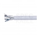 Kabel FTP kat.7A S/FTP 4x2x0,58 B2ca jasnoszary LSOH Alantec