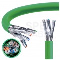 Kabel FTP kat.8.2 S/FTP 4x2x0,6 zielony DIGITUS