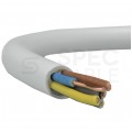 Kabel instalacyjny YDY 5x1,5mm2 biały 450/750V drut Elektrokabel