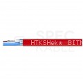 Kabel przeciwpożarowy parowany HTKSHekw 1x2x0,8mm2 FE180 PH90 E90 czerwony 225V ekranowany bezhalogenowy Cca drut Bitner