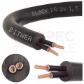 Kabel sterowniczy ziemny BiT 500 Black FR 2x1,5mm2 czarny 300/500V zasilający numerowany zewnętrzny linka Bitner