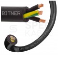 Kabel sterowniczy ziemny BiT 500 Black FR 3x1,5mm2 czarny 300/500V zasilający numerowany zewnętrzny linka Bitner