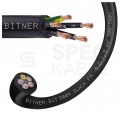 Kabel sterowniczy ziemny BiT 500 Black FR 5x1,5mm2 czarny 300/500V zasilający numerowany zewnętrzny linka Bitner