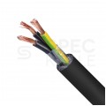 Kabel sterowniczy ziemny DPCFlex 500 FR BK 3x1,5mm2 czarny 300/500V zasilający numerowany zewnętrzny linka Drutplast