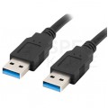 Kabel USB 3.0 A (wtyk / wtyk) 1,8m LANBERG