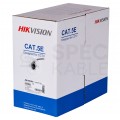 Kabel UTP kat.5e U/UTP 4x2x0,45 HIKVISION (BOX) 305m