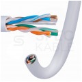 Kabel UTP kat.5e U/UTP 4x2x0,48 linka szara FRPVC Alantec