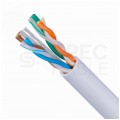 Kabel UTP kat.5e U/UTP 4x2x0,48 linka szara FRPVC Alantec