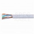 Kabel UTP kat.5e U/UTP 4x2x0,48 linka szara FRPVC Alantec