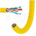 Kabel UTP kat.5e U/UTP 4x2x0,5 żółty Molex