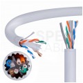 Kabel UTP kat.6A U/UTP 4x2x0,57 Dca jasnoszary LSOH Alantec