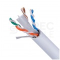 Kabel UTP kat.6A U/UTP 4x2x0,57 Dca jasnoszary LSOH Alantec