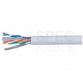 Kabel UTP kat.6A U/UTP 4x2x0,57 Dca jasnoszary LSOH Alantec