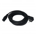 Kabel zasilający OMY do serwera z wtyczką IEC C15 10A czarny 5m