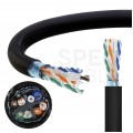 Kabel zewnętrzny FTPz kat.6A F/UTP 4x2x0,57 SecurityNET