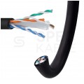 Kabel zewnętrzny UTPz kat.6 U/UTP 4x2x0,57 SecurityNET