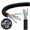 Kabel zewnętrzny UTPz kat.6 U/UTP 4x2x0,57 SecurityNET