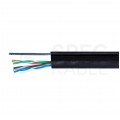 Kabel zewnętrzny z linką nośną UTPzn kat.5e U/UTP 4x2x0,5 Maxcable