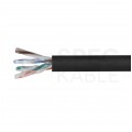 Kabel zewnętrzny żelowany UTPw kat.5e U/UTP 4x2x0,5 Alantec