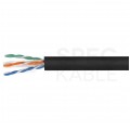 Kabel zewnętrzny żelowany UTPw kat.6 U/UTP 4x2x0,57 NEKU